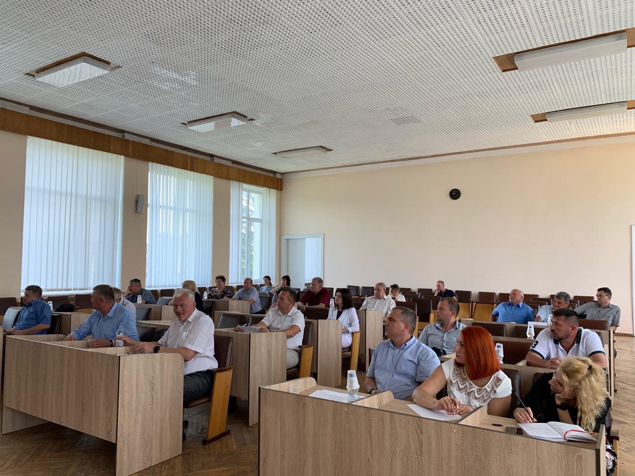 Голова Червоноградської районної ради взяв участь у нараді з головами територіальних громад